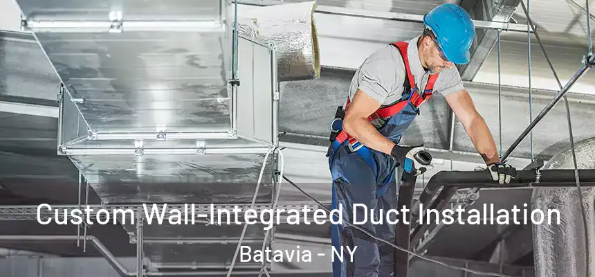  Custom Wall-Integrated Duct Installation Batavia - NY