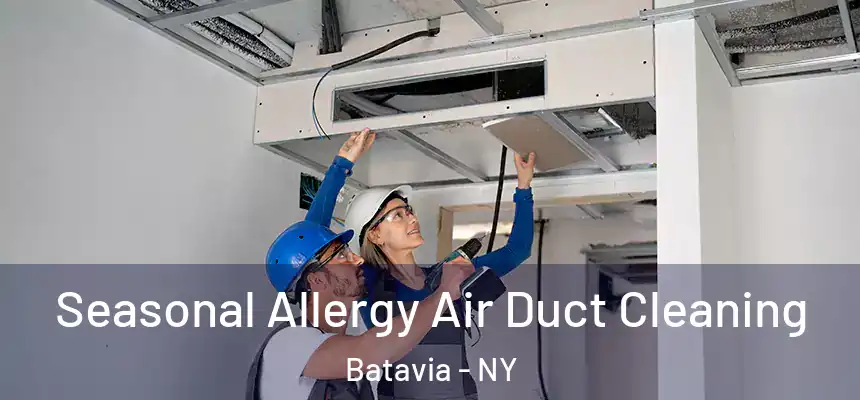 Seasonal Allergy Air Duct Cleaning Batavia - NY